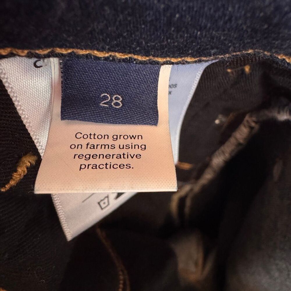 NEW Citizens of Humanity Lyra Long Wide Jeans Womens 28 Masha Blue Denim Stretch - Picture 12 of 16